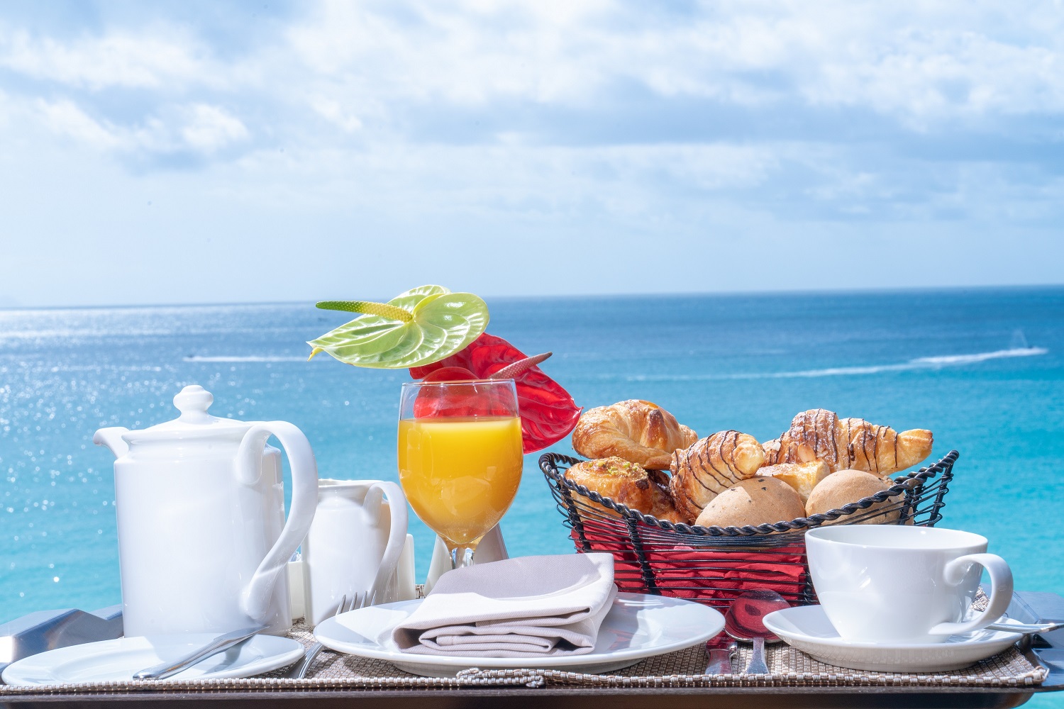 In-Room Dining – Coral Strand Smart Choice 4*, Beau Vallon, Mahe Island, Seychelles