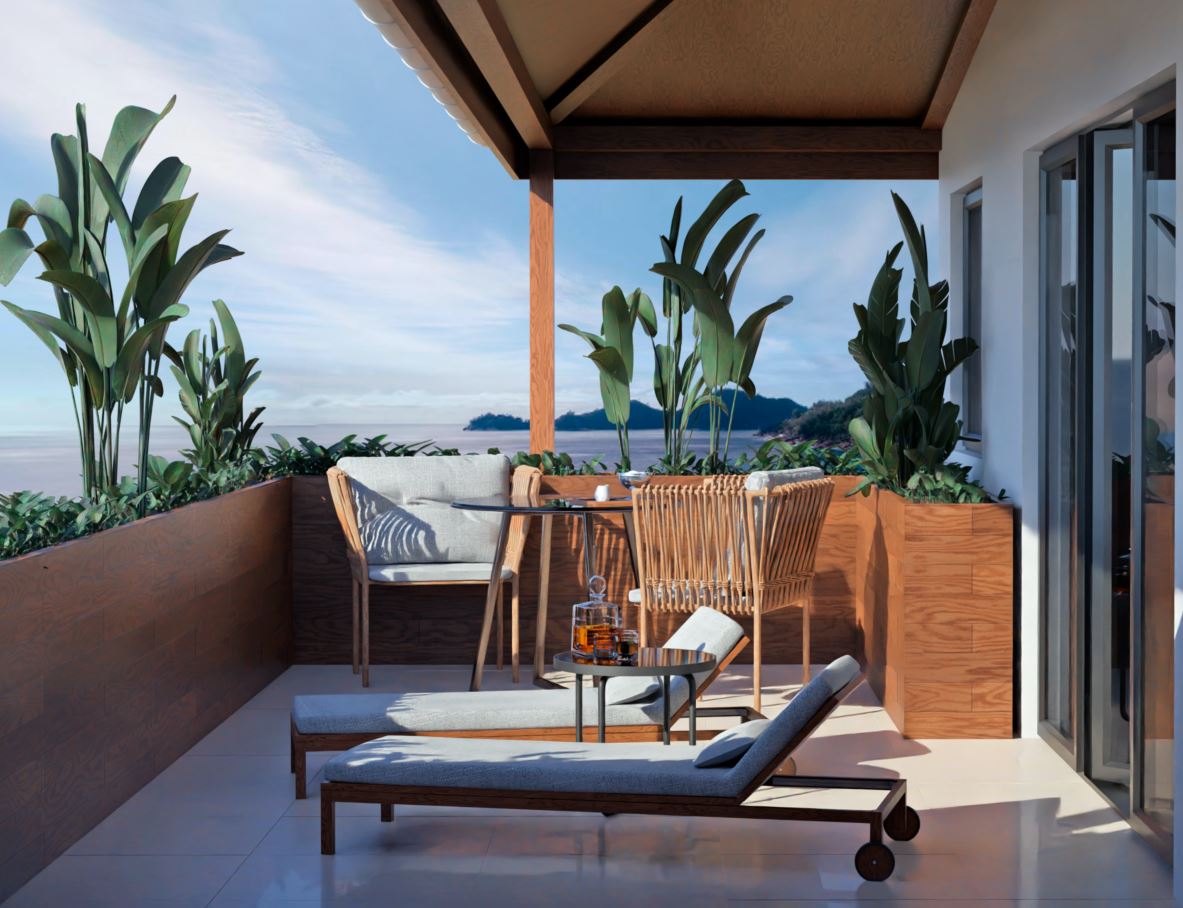 Penthouse Signature Ocean view – Coral Strand Smart Choice 4*, Beau Vallon, Mahe Island, Seychelles